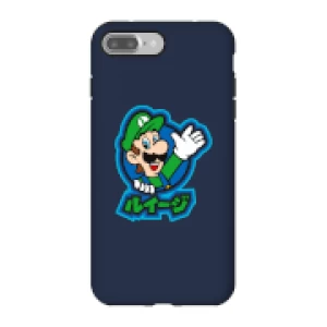 Image of Nintendo Super Mario Luigi Kanji Phone Case - iPhone 7 Plus - Tough Case - Matte