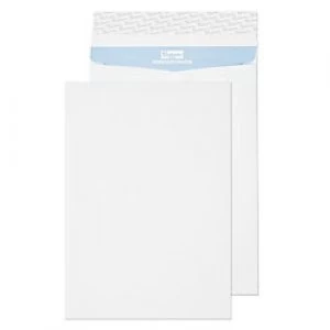 Image of PREMIUM Tear Resistant Gusset Envelopes 16X12 Peel & Seal 406 x 305 x 50 mm Plain 125 gsm White Pack of 20