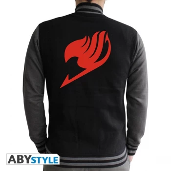 Image of Fairy Tail - Emblem Mens Small Jacket - Black/Dark Grey