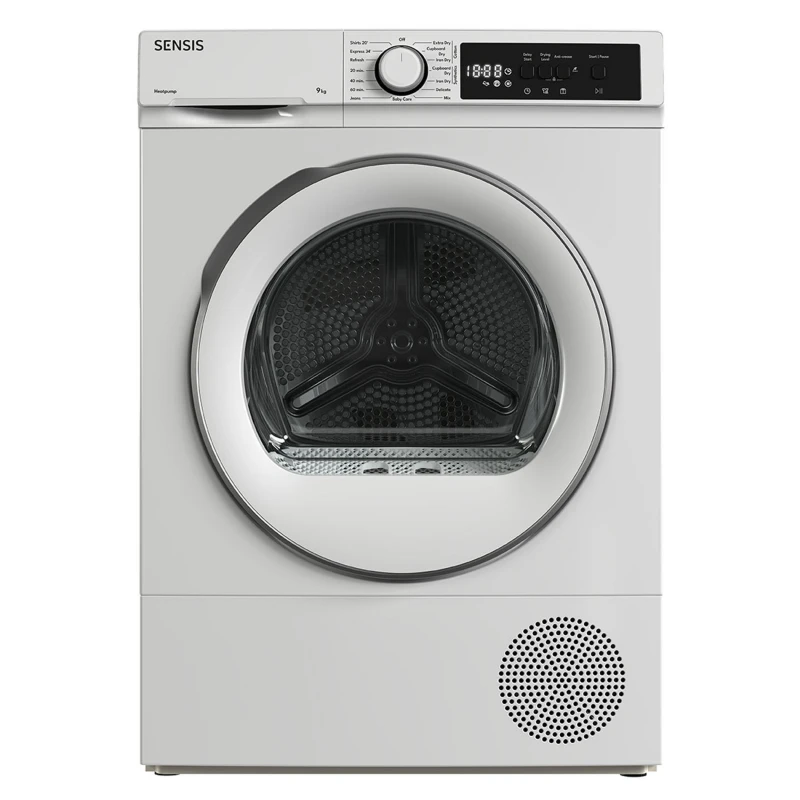 Image of Sensis TDHF019A2W 9KG Heat Pump Tumble Dryer - White TDHF019A2W