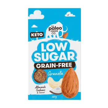 Image of Paleo Foods Company Low Sugar Granola Almond, Cashews & Coconut 285g