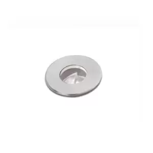 Image of Curtis LED Recessed Outdoor Ground Light Matt Nickel IP67
