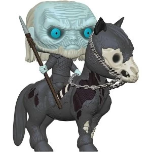 Image of White Walker on Horse Game of Thrones Funko Pop Rides Figure #60