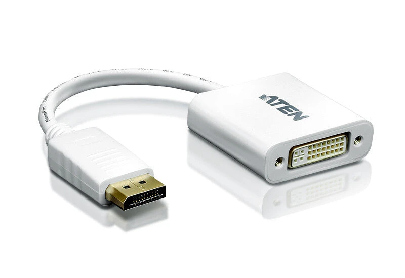 Image of Aten ATEN DisplayPort to DVI converter, PC: Up to UXGA / HDTV: Up to 1080i,1080p VC965-AT
