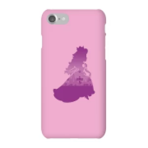 Image of Nintendo Super Mario Peach Silhouette Phone Case - iPhone 7 - Snap Case - Matte