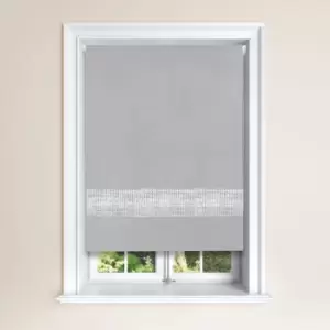 Image of Diamante Roller Blind Grey 1.8 x 1.6 M