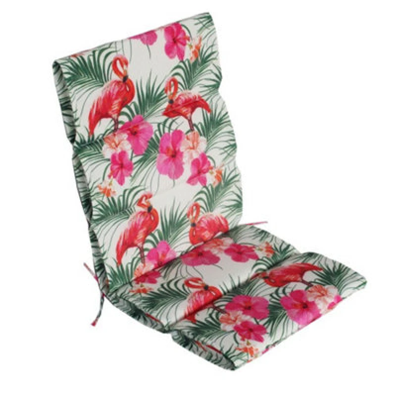 Image of Streetwize Outdoor Flamingo Full Length Seat Cushion - Pink Pink One Size