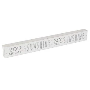 Image of Love Life You Are My Sunshine Plaque