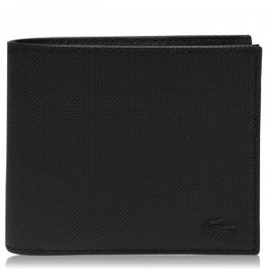 Image of Lacoste Lacoste Billfold Wallet - Black