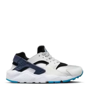 Image of Nike Huarache Run Big Kids Shoes - Grey