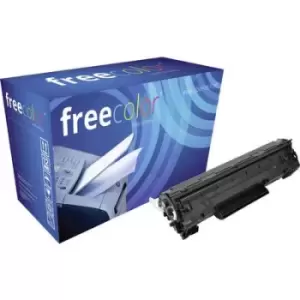 Image of freecolor HP 85A Black Laser Toner Ink Cartridge