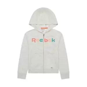 Image of Reebok Rainbow Zip Hoody Junior Girls - Grey