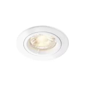 Image of Saxby Lighting - Saxby Cast - Recessed Light Matt White, GU10