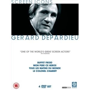 Image of Gerard Depardieu - Screen Icons Collection DVD 4-Disc Set
