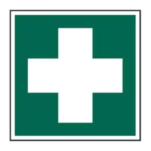 Image of First Aid Symbol - Sav (100 x 100mm)