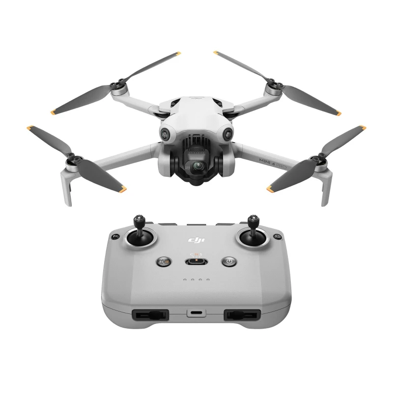 Image of DJI DJI Mini 4 Pro 4 rotors Quadcopter 48 MP 3840 x 2160 pixels 2590 mAh Black, White CP.MA.00000731.04