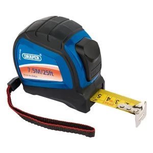 Image of Draper 7.5m Soft Grip Auto Lock Measuring Tape
