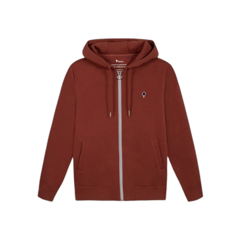 Image of Faguo Hooded sweatshirt Faguo Mesnil Rouge Male L