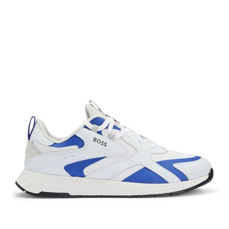 Image of Boss Titanium Running Trainers White male UK 7