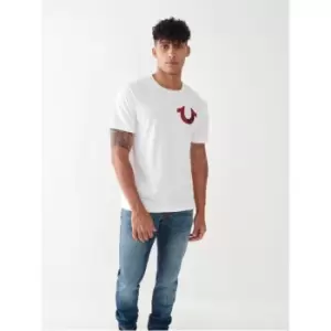 Image of True Religion Horseshoe T-Shirt Mens - White