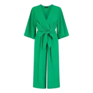 Image of Mela London Green Kimono Style Jumpsuits - Green