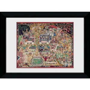 Image of Transport For London Empire 50 x 70 Framed Collector Print