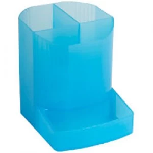 Image of Exacompta Pencil Cup 67583D Polypropylene Turquoise 9 x 12.3 x 11.1 cm