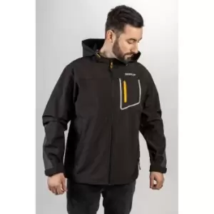 Image of Capstone Hooded Soft Shell Jackets Black Small