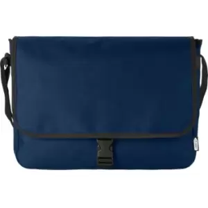 Image of Omaha Recycled Shoulder Bag (One Size) (Navy) - Bullet