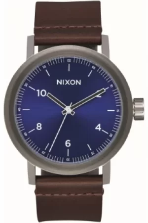 Image of Mens Nixon The Stark Leather Watch A1194-2301