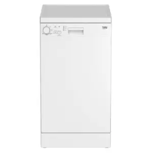 Image of Beko DFS05Q10W Slimline Freestanding Dishwasher