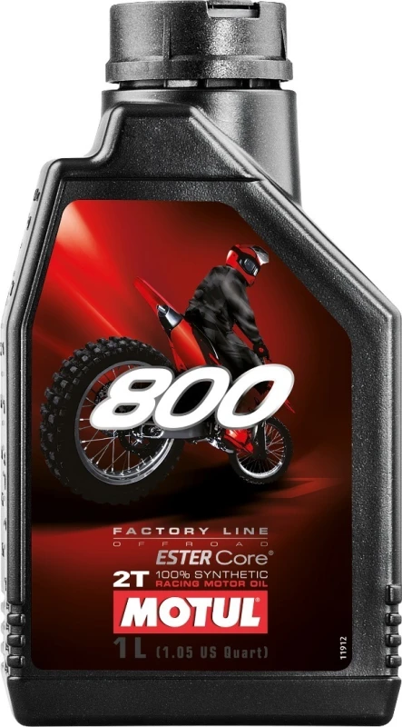 Image of MOTUL 800 2T Factory Line Off Road Motor Oil 1 Liter