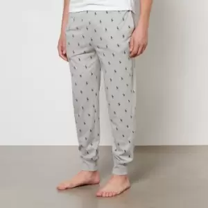 Image of Polo Ralph Lauren Mens All Over Print Joggers - Andover Heather - S