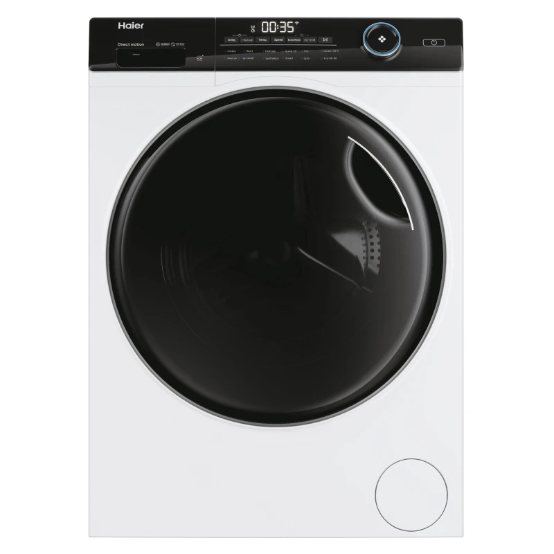 Image of Haier i-Pro Series 5 HWD100B14959NUK WiFi Connected 10Kg / 6Kg Washer Dryer with 1400 rpm - White - D Rated [Wash&Dry], A Rated [Wash Only]