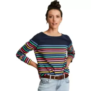 Image of Joules Womens Harbour Relaxed Fit Long Sleeve Top UK 12- Bust 37', (94cm)