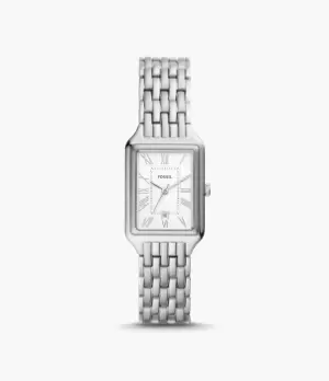 Image of Fossil Women Raquel Three-Hand Date Stainless Steel Watch