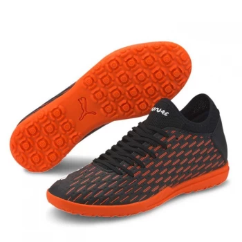 Image of Puma Future 6.4 Astro Turf Trainers - Black/Orange