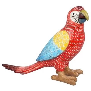 Image of Scarlet Macaw Parrot Ornament