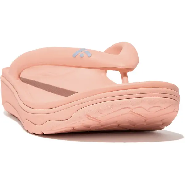 Image of Fitflop Womens Relieff Recovery Toe Post Sandals UK Size 6 (EU 39) Blushy FIT090-BLUSHY-6