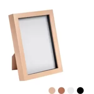 Image of Nicola Spring - 3D Box Photo Frame - A5 (6 x 8') - Light Wood