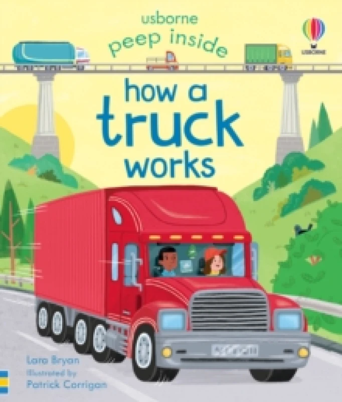 Image of Peep Inside How a Truck Works Board book