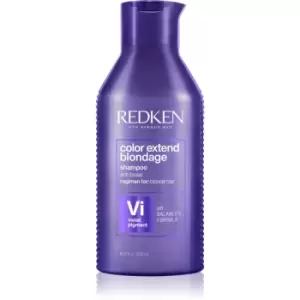 Image of Redken Color Extend Blondage Violet Shampoo for Yellow Tones Neutralization 500 ml