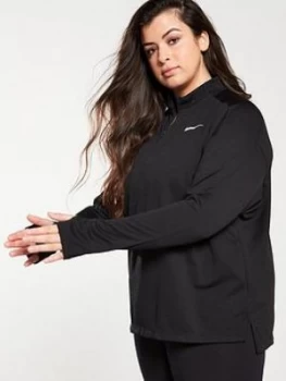 Image of Nike Running Pacer Top (Curve) - Black, Size 22-24=2X, Women