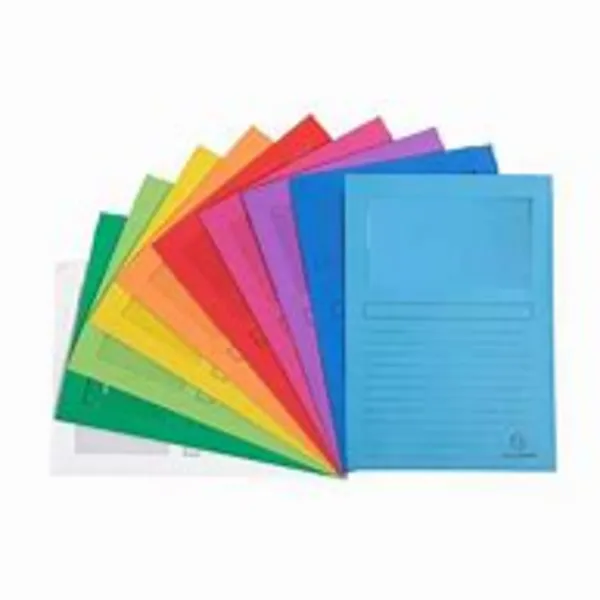 Image of Exacompta Forever Window Folders, Assorted