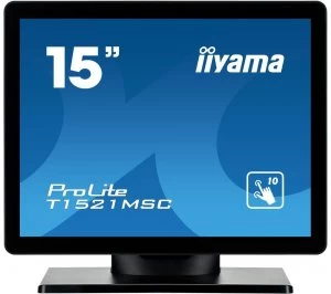 Image of iiyama ProLite 15" T1521MSC Touch Screen LED Monitor