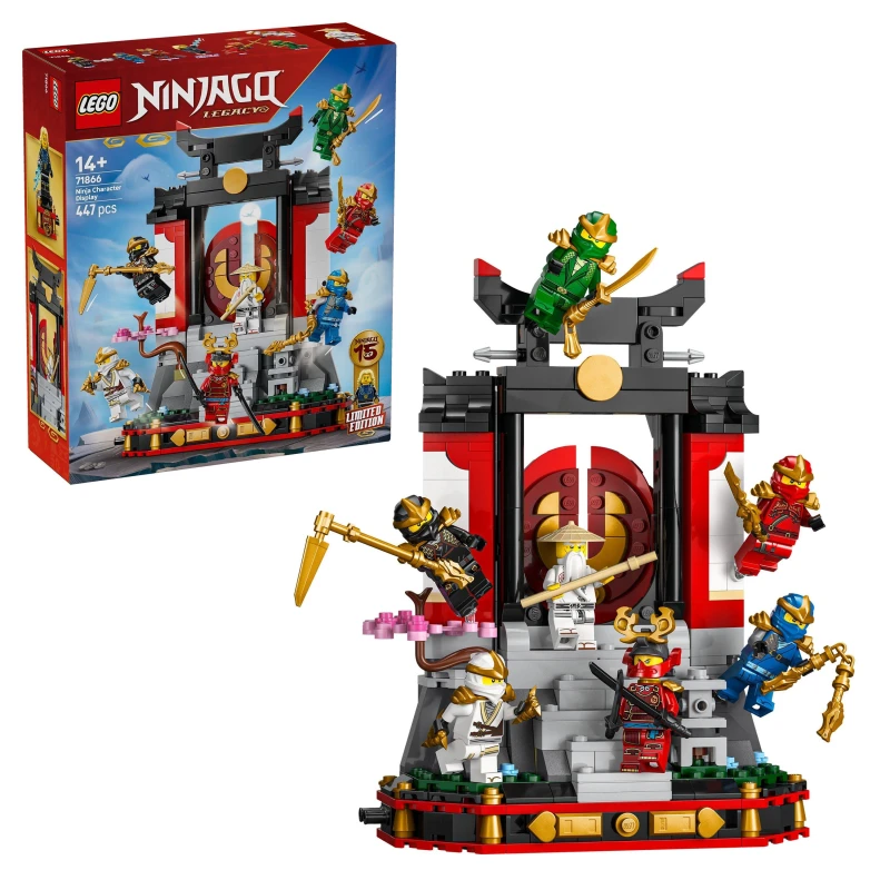 Image of LEGO Ninjago Ninja Character Display 15Th Anniversary 71866, Multi 711336
