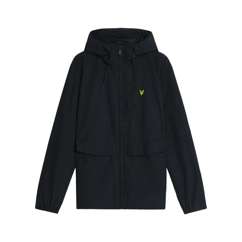 Image of Hooded jacket Lyle & Scott Lightweight Bleu Male S