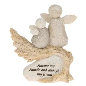 Image of Pebble Art Angel Auntie