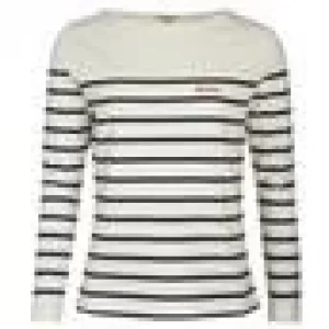 Image of Barbour Womens Bradley Top Cloud/Navy 18