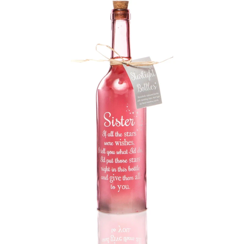 Image of Boxer Gifts Sister Starlight Bottle - Sister Gift Multi